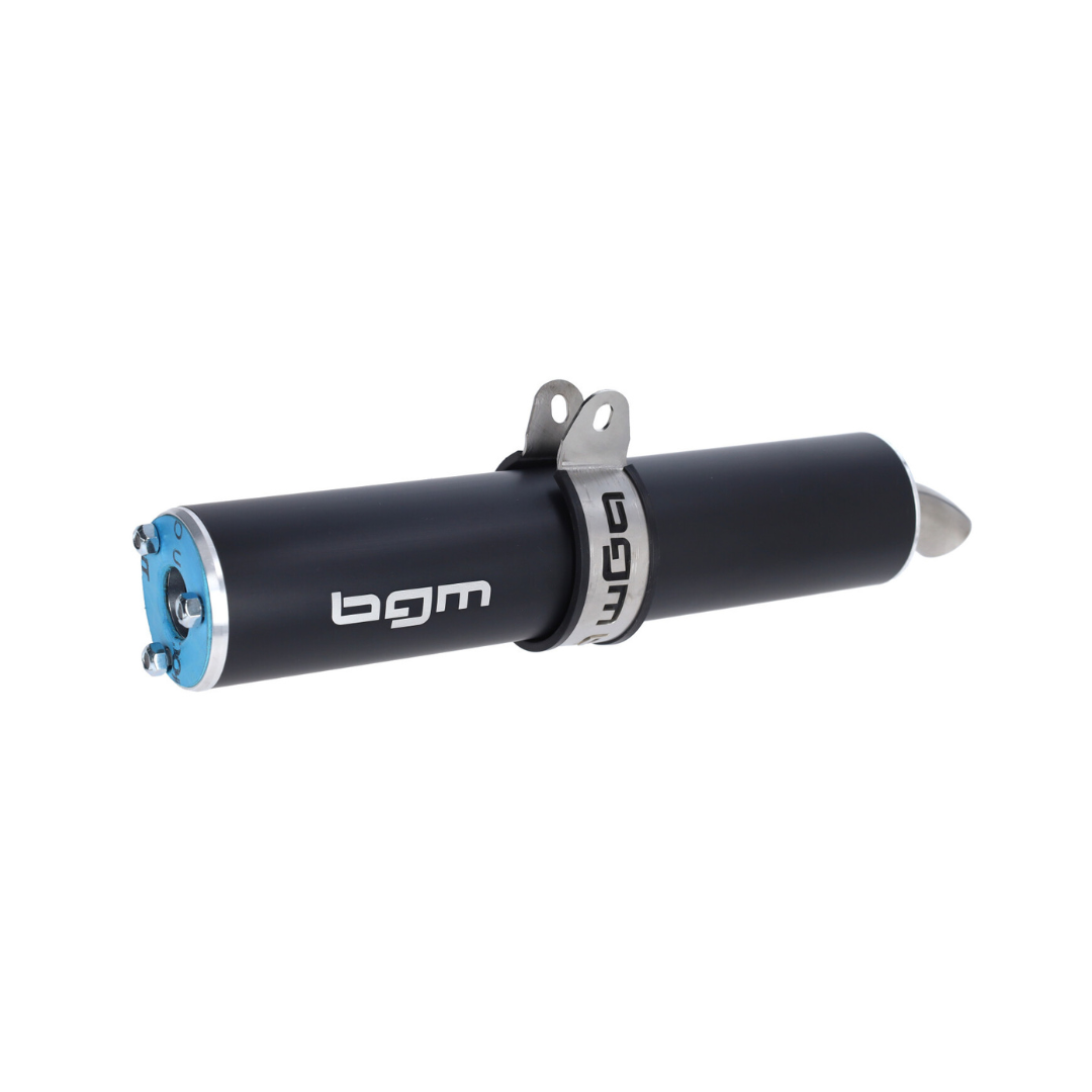 Nademper Zwart BGM Uitlaat 60x280MM Runner 180cc