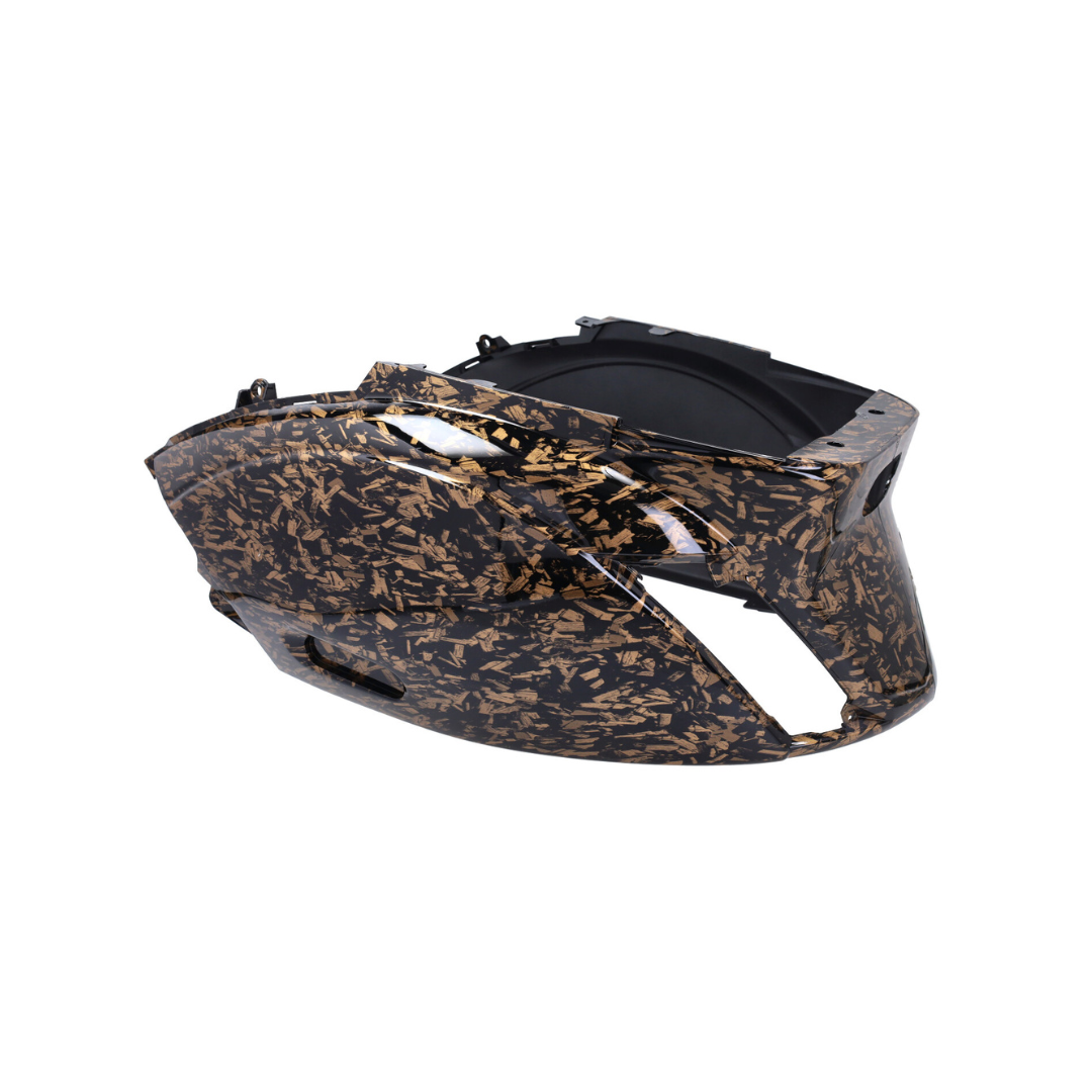 SP Kappenset Zip Forged Carbon Look Zwart / Goud