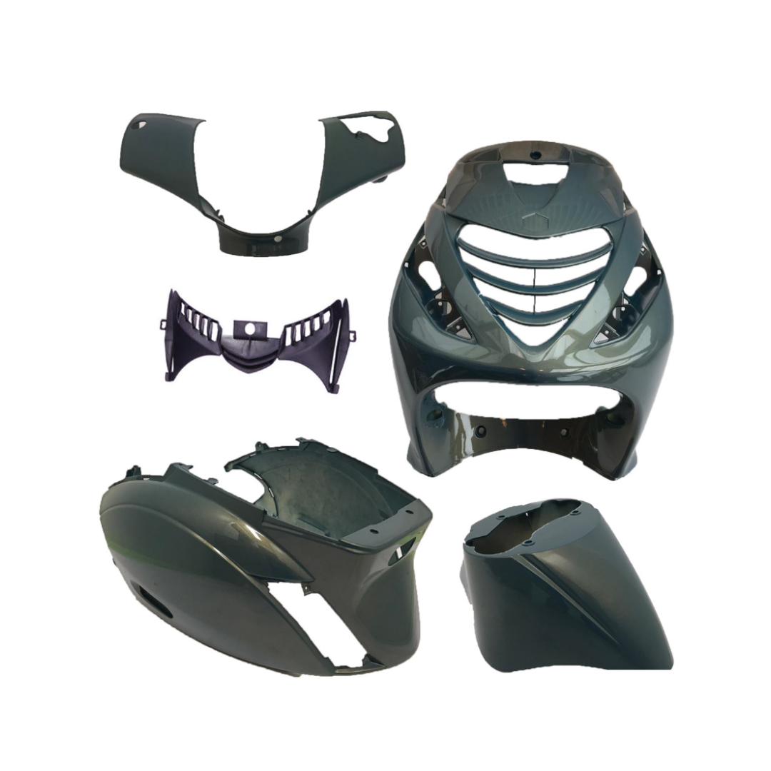 SP Body-Set Zip Blau/Grau Cameleon