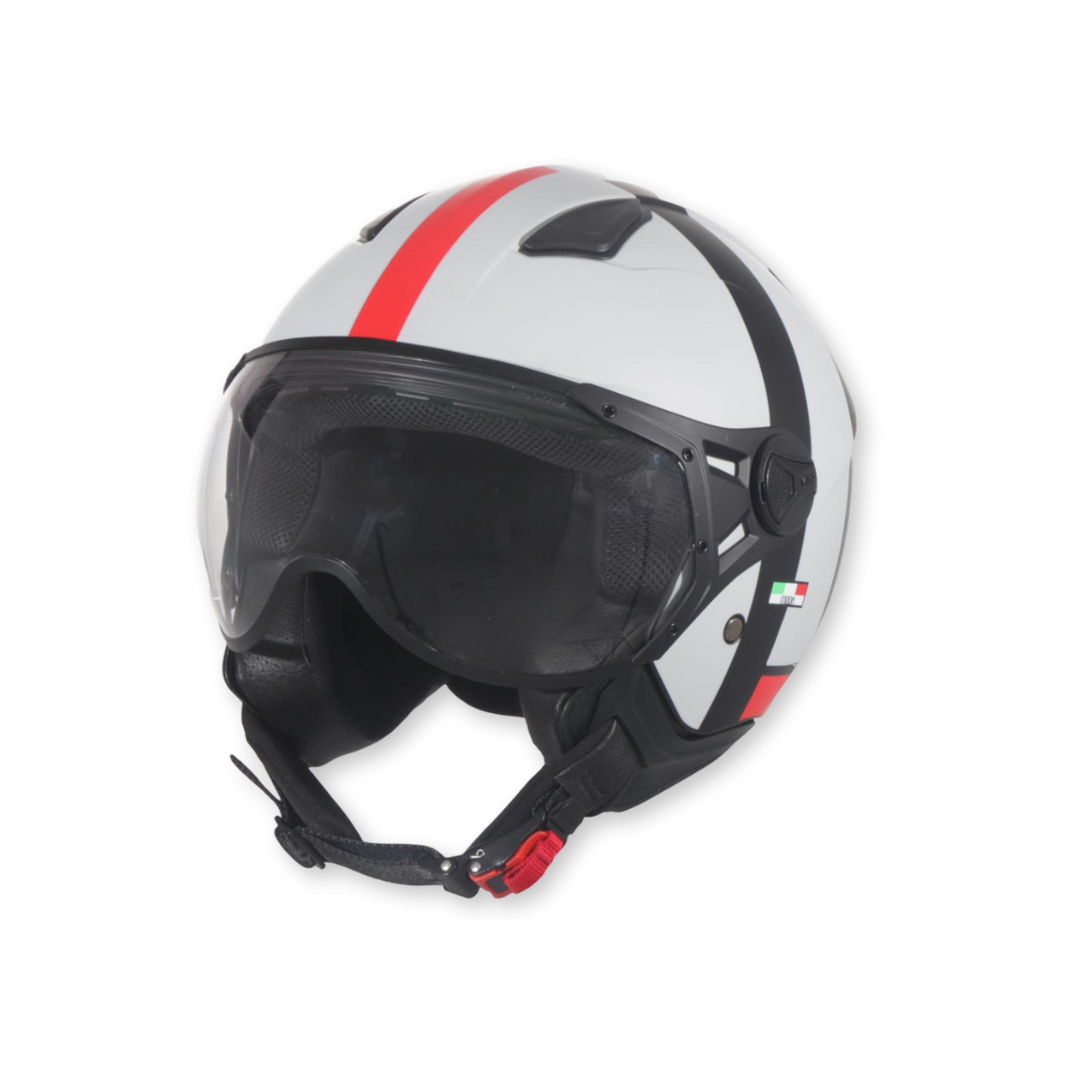 Casque vito moda blanc / noir