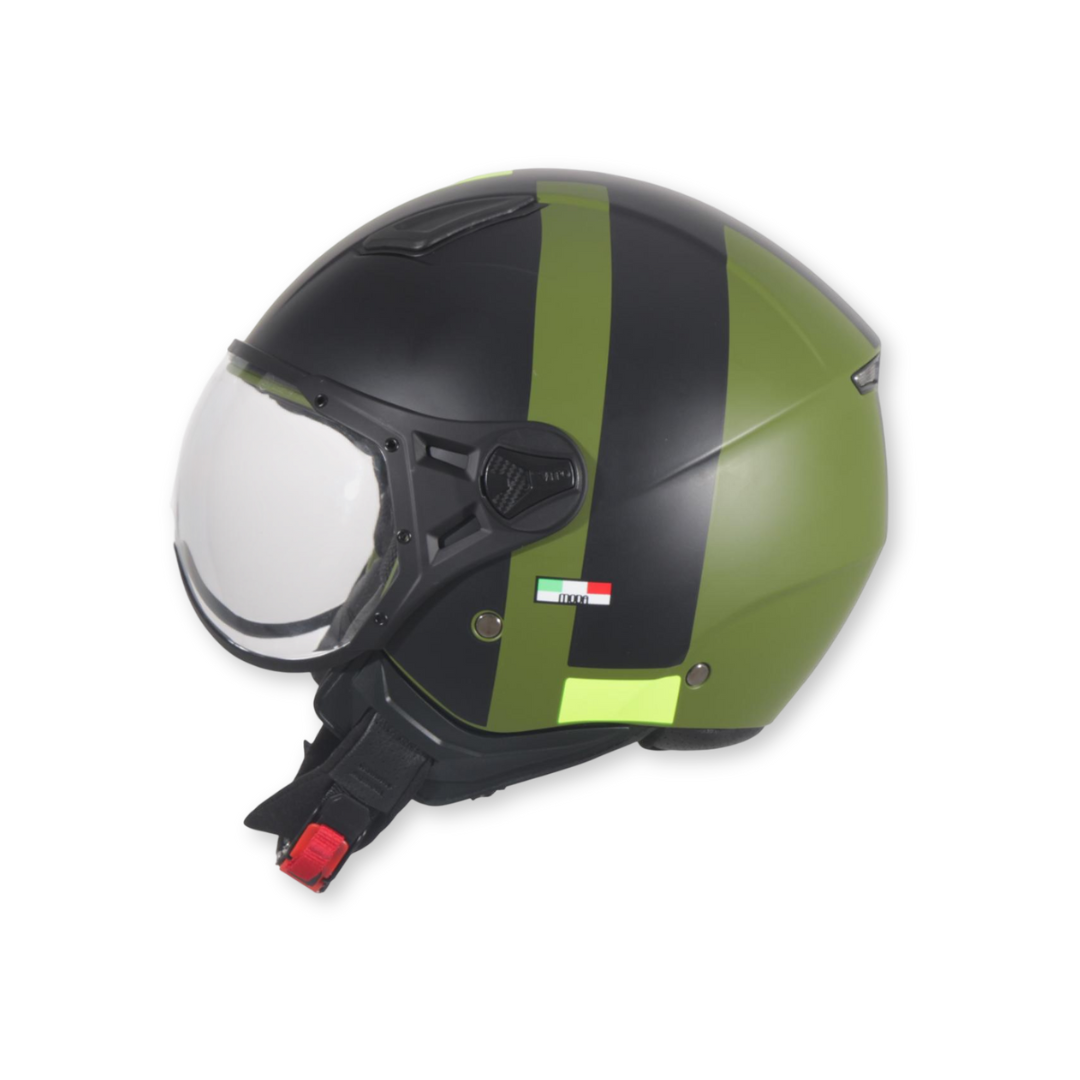 Helm Vito Moda Mat Groen/Zwart