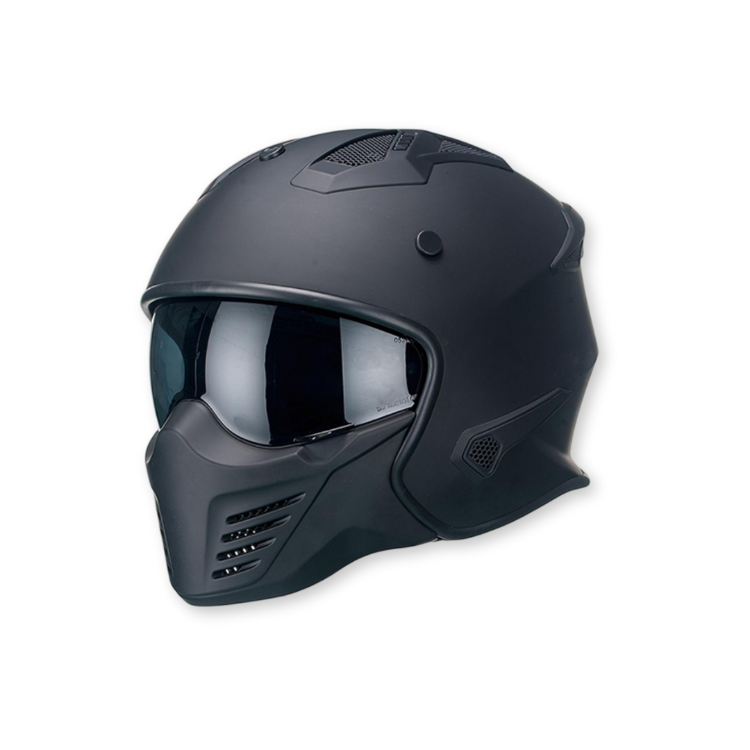 Casque vito bruzano mat noir