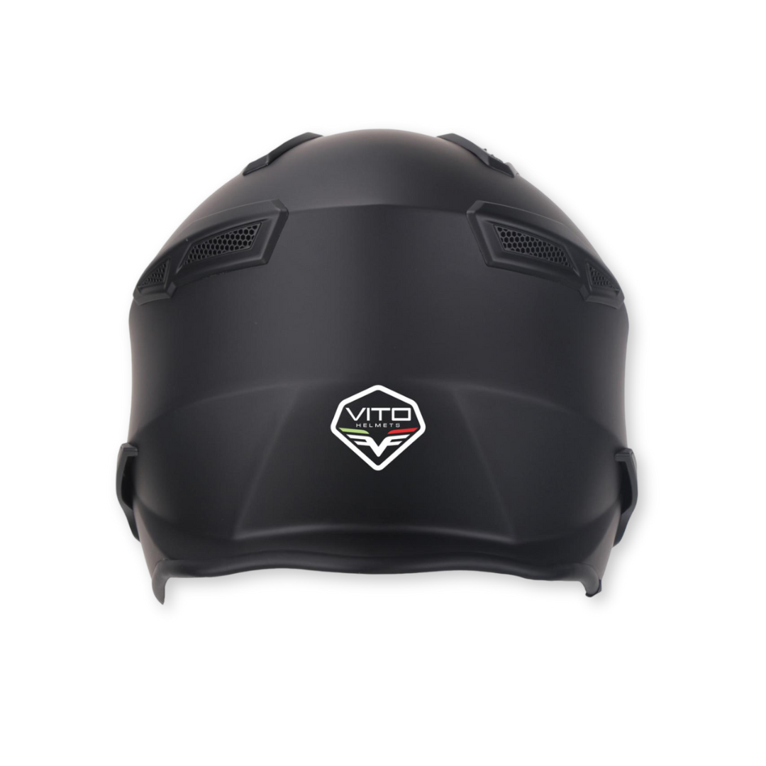 Casque vito bruzano mat noir