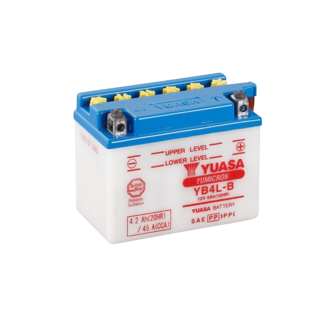 Accu YB4L-B 12V 4Ah Met Zuurpakket MBK Booster