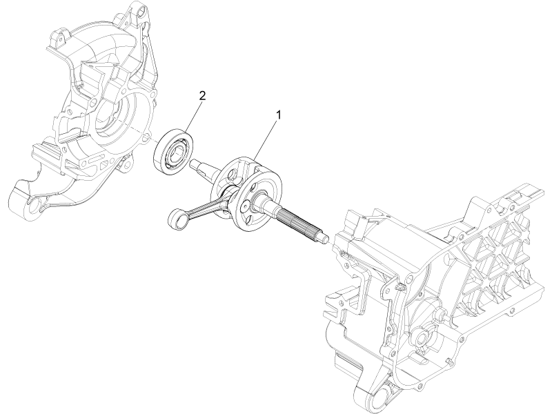 Zip 50 4T 25 Km/h NOABS E4 2018 - 2020 - Krukas