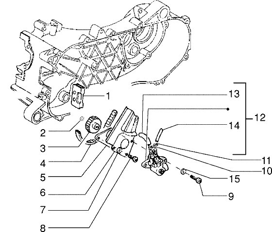 Zip Fastrider RST 1996-1999 - Oliepomp