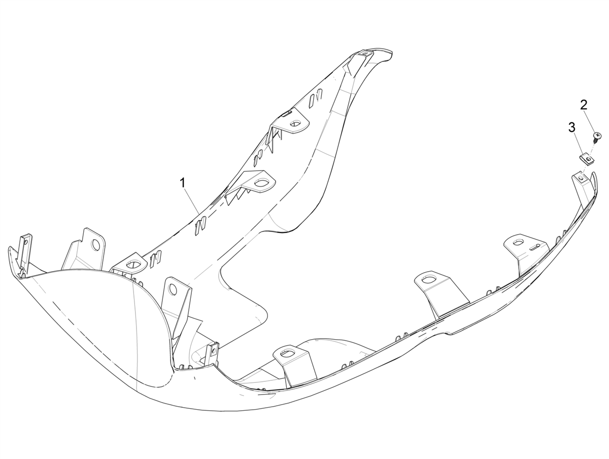 Zip 50 4T NOABS E5 2021-2023 - Onderkuip