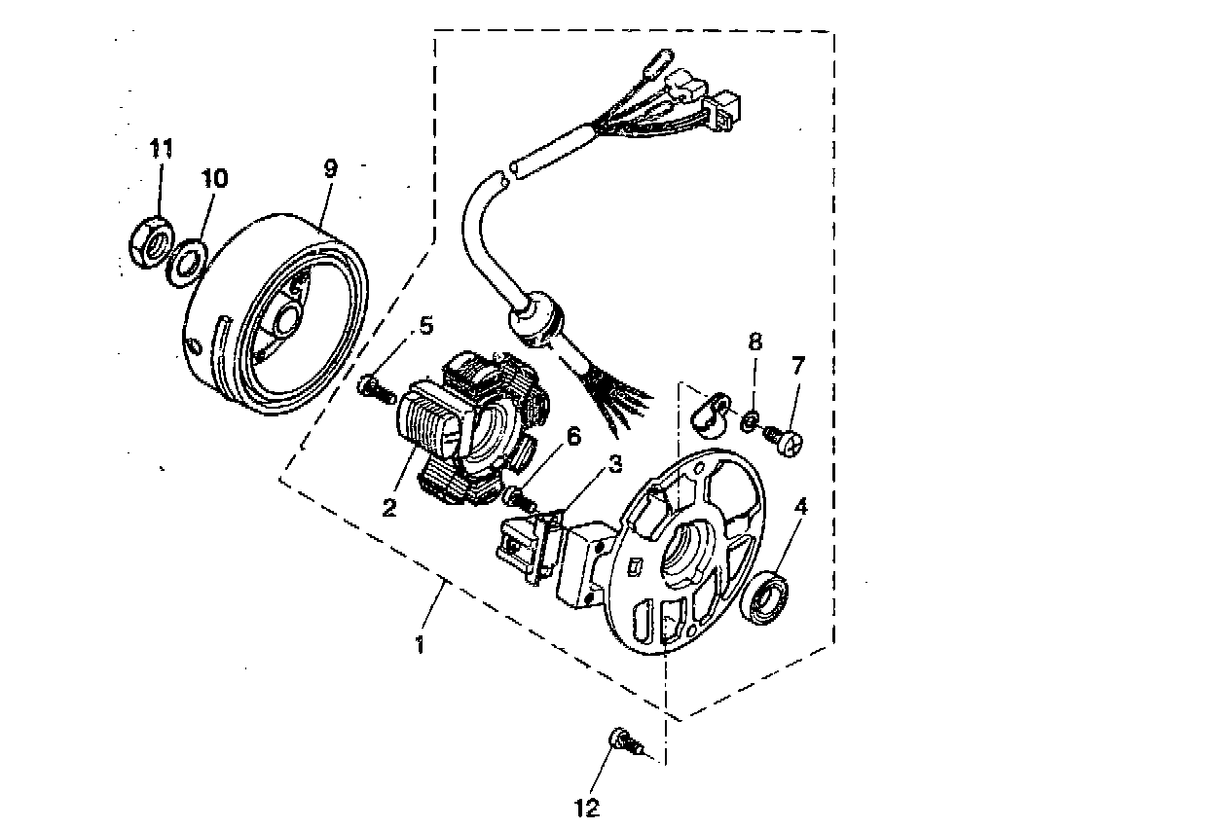 Yamaha Aerox 50 R 1998-2012 - Ontsteking
