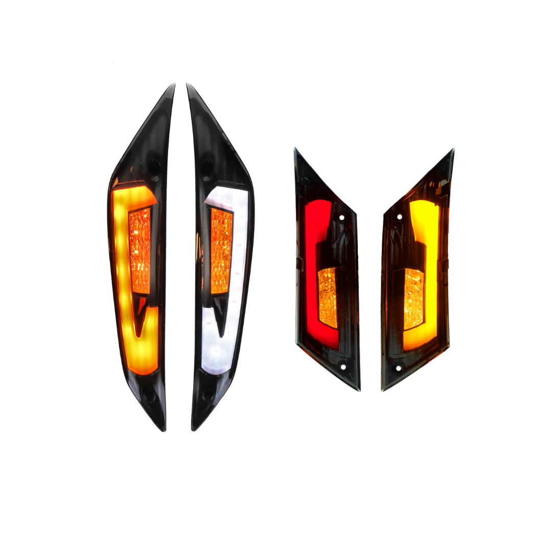 Power1 Led Zip Voor/Achter Smoke Matrix Ledjes