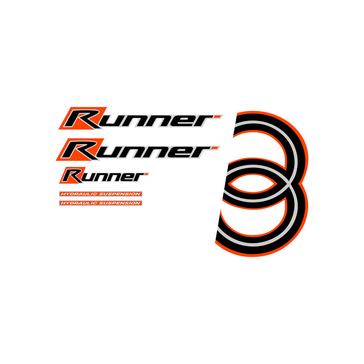 Sticker set Gilera Runner SP Pro