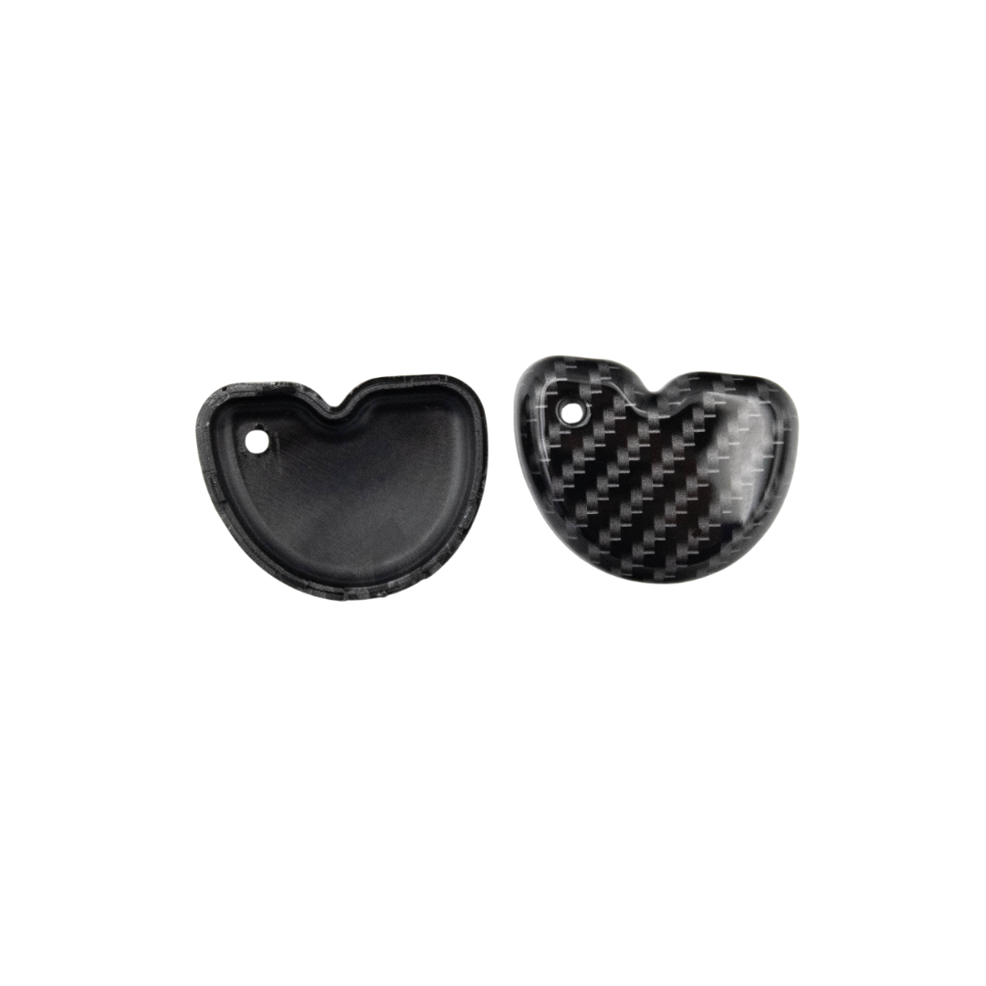 Copertura a chiave in carbonio look piaggio zip / vespa