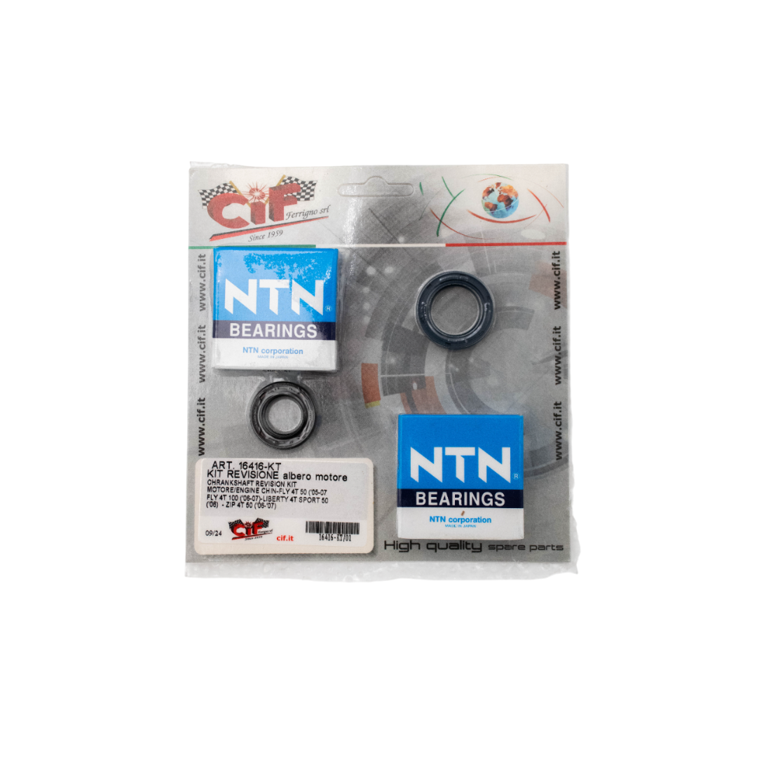 Crankshaftlager / mantenendo set cif piaggio e vespa a 4 ictus