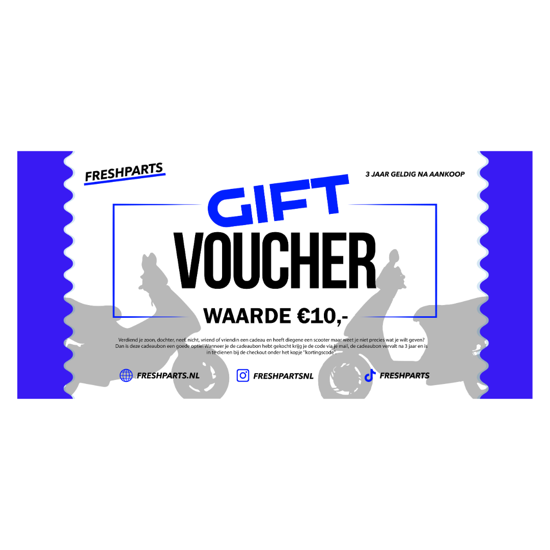 Voucher regalo di parti fresche