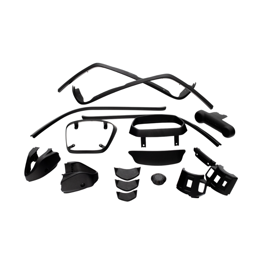 Stylingkit Mat Zwart Compleet Vespa Sprint