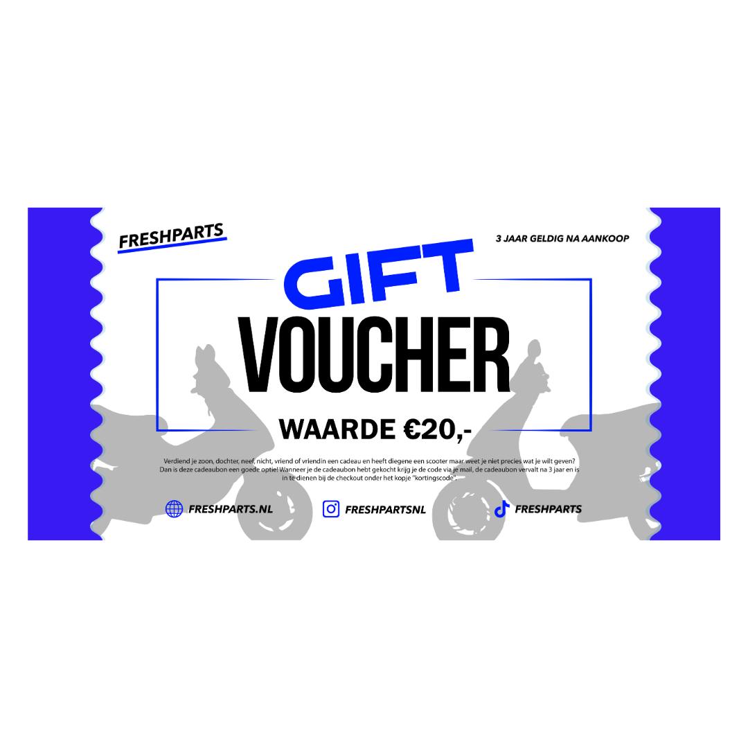 Voucher regalo di parti fresche