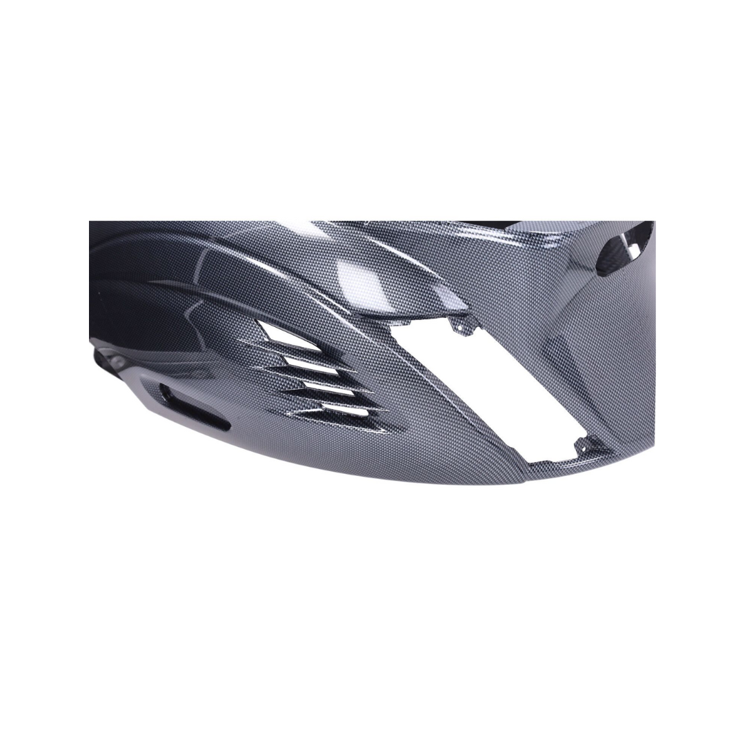 Kappenset Met Achterkapgrill RS1 Zip Carbon Glans