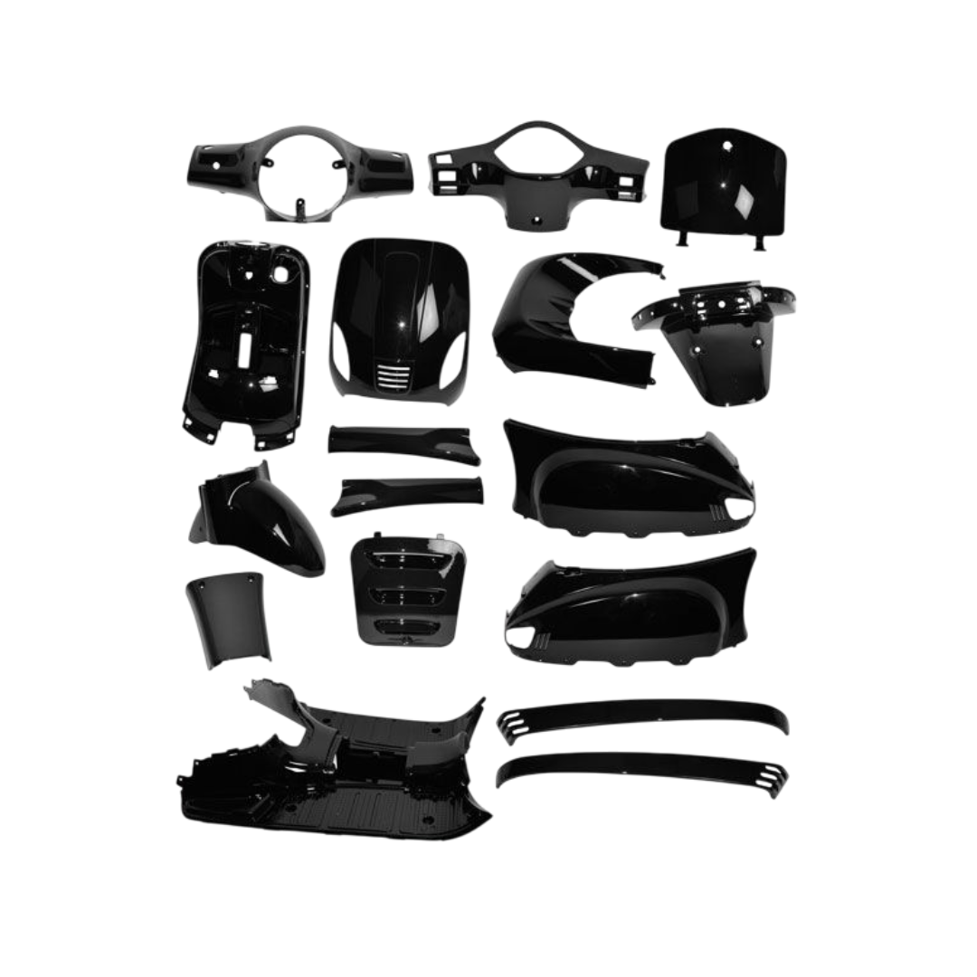 Set di copping adatto a la souris vespelini / btc riva gloss nero