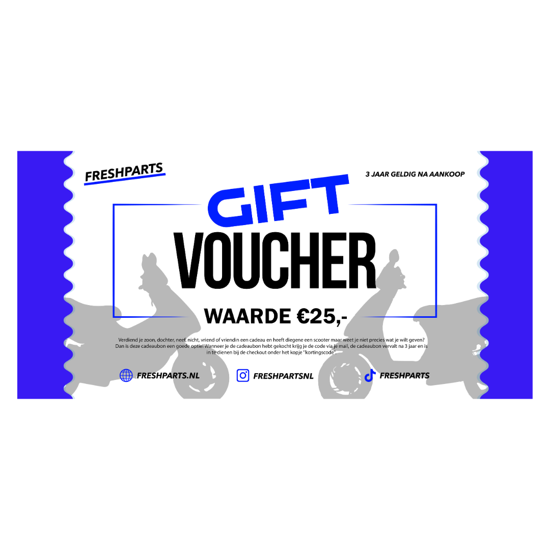 Voucher regalo di parti fresche