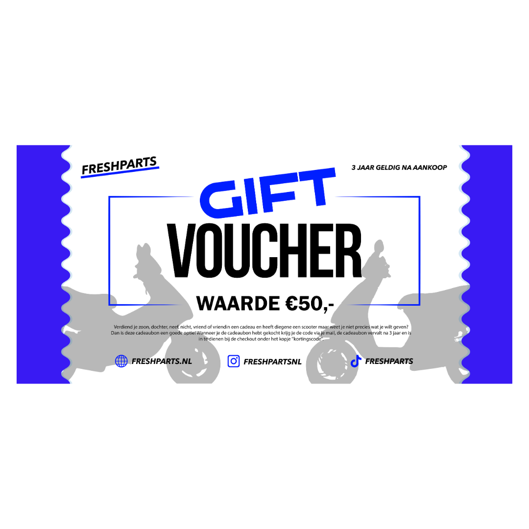 Voucher regalo di parti fresche