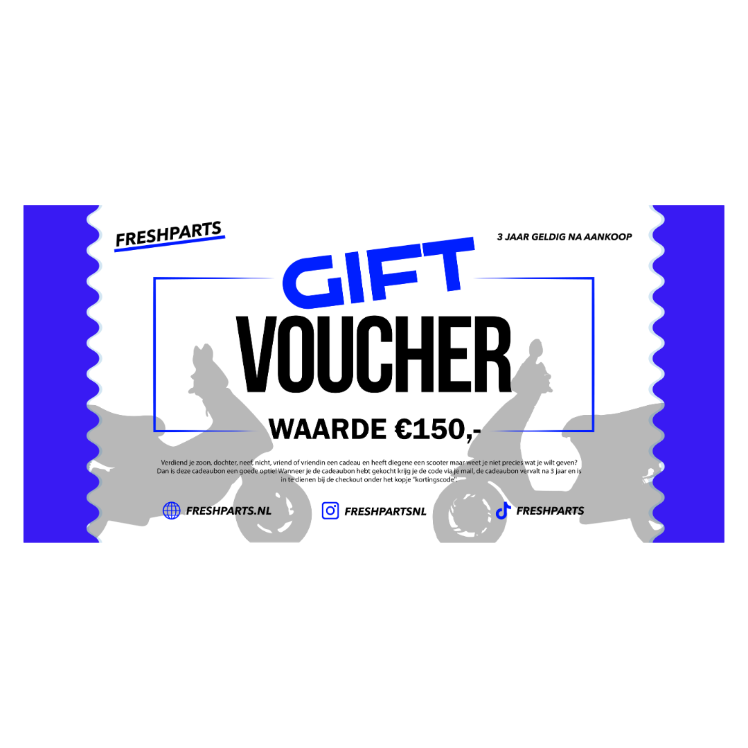 Voucher regalo di parti fresche