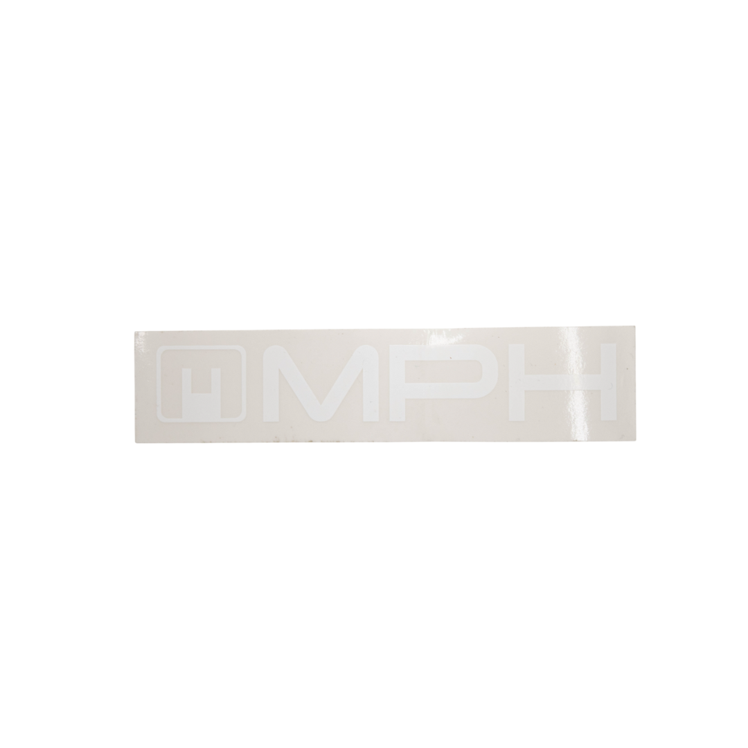 Sticker MPH Zwart / Wit
