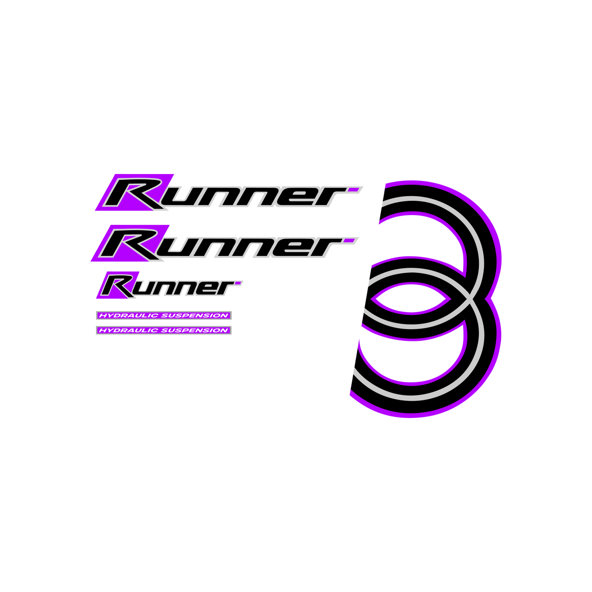 Sticker set Gilera Runner SP Pro