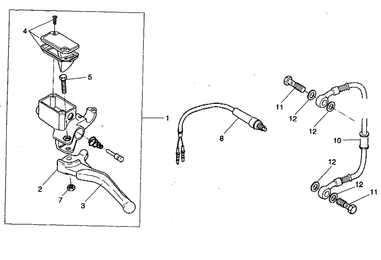Yamaha Aerox 50 R 1998-2012 - Rempomp & Rempedaal