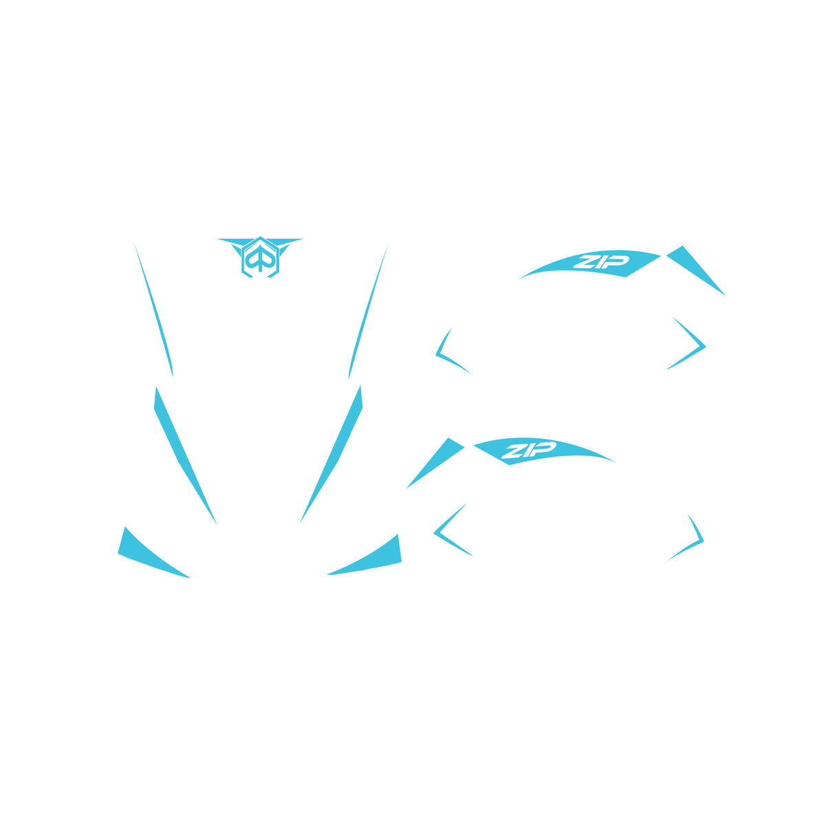 Kit de style pour Stickerset Special Piaggio Zip SP