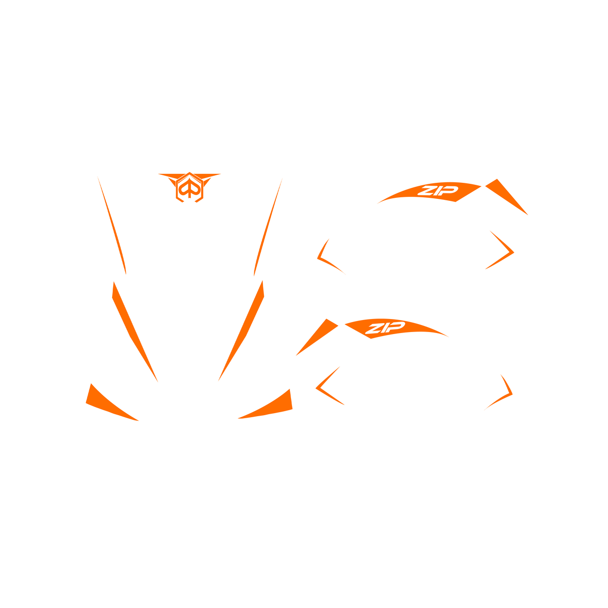 Kit de style pour Stickerset Special Piaggio Zip SP