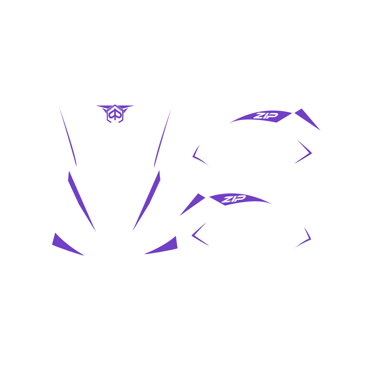 Kit de style pour Stickerset Special Piaggio Zip SP