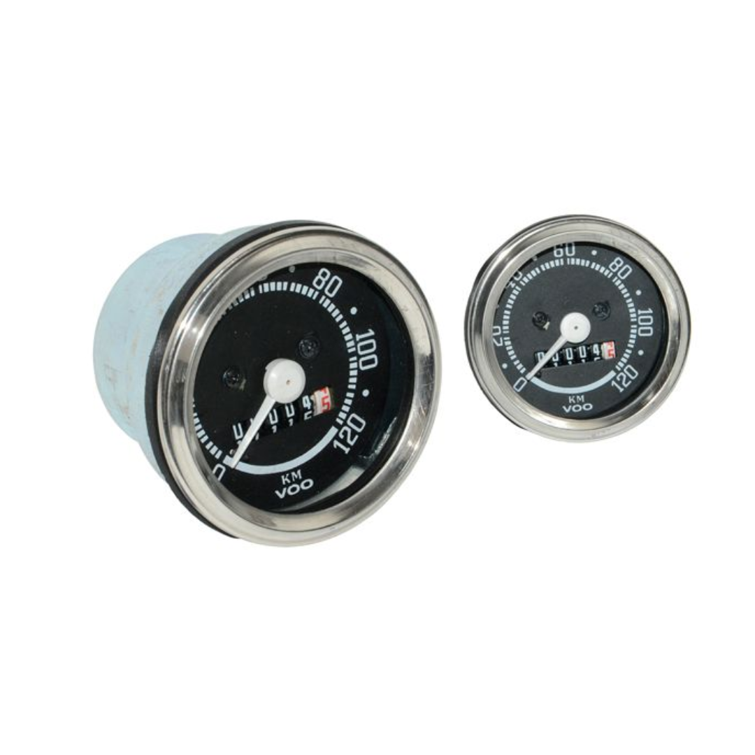 KM Tachouhr Mod. VDO 120 km/h 60 mm – Kreidler, Maxi, Puch, Zundapp