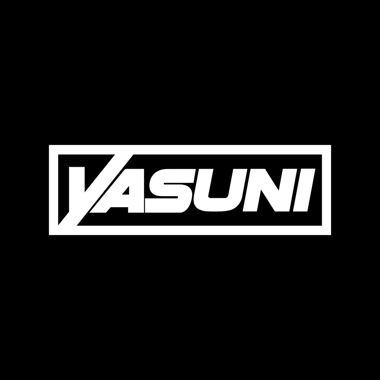 Sticker Yasuni Exhaust Piaggio 2 stroke