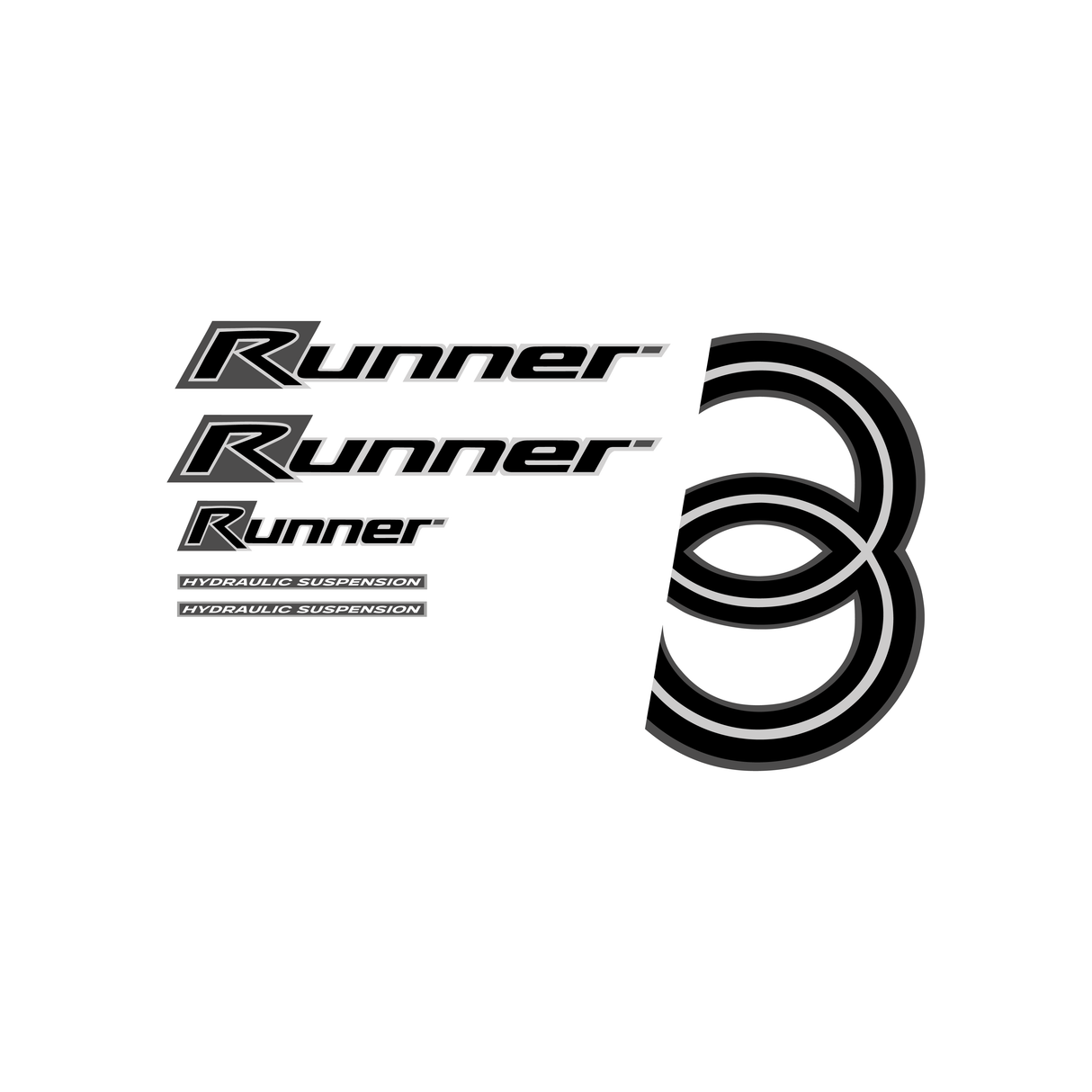 Sticker set Gilera Runner SP Pro