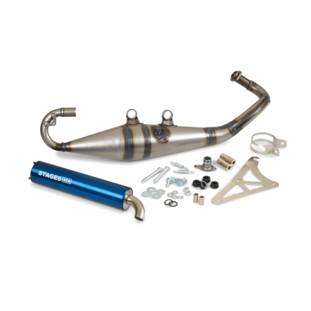 Uitlaat Mk2 Stage6 Pro Blauw Origineel