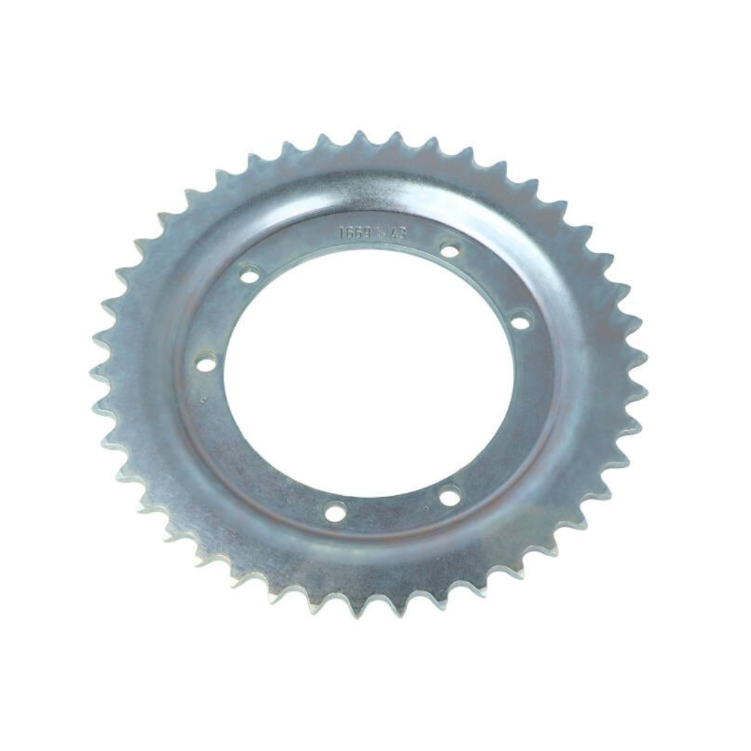 Hinteres Kettenrad 43Z A-Qualität Puch Maxi