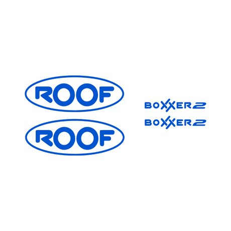 Sticker Set Boxer 2 Helm