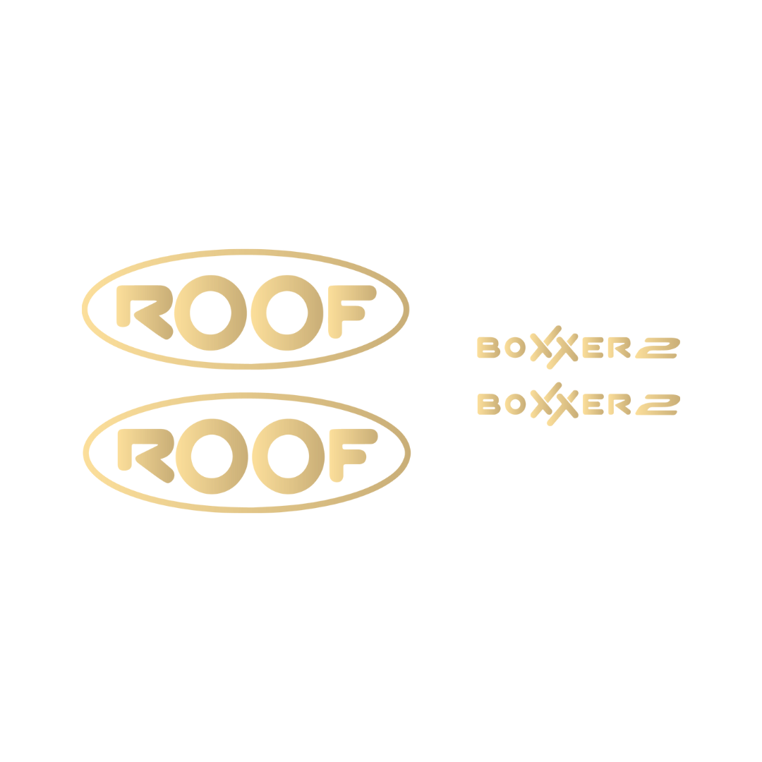 Casco del set di adesivi set 2