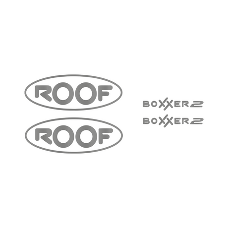 Sticker Set Boxer 2 Helm