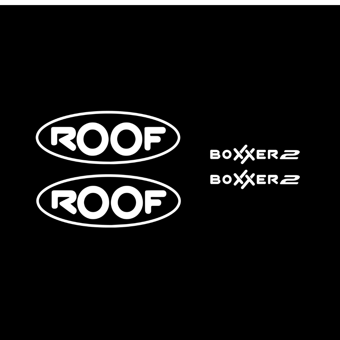 Casco del set di adesivi set 2