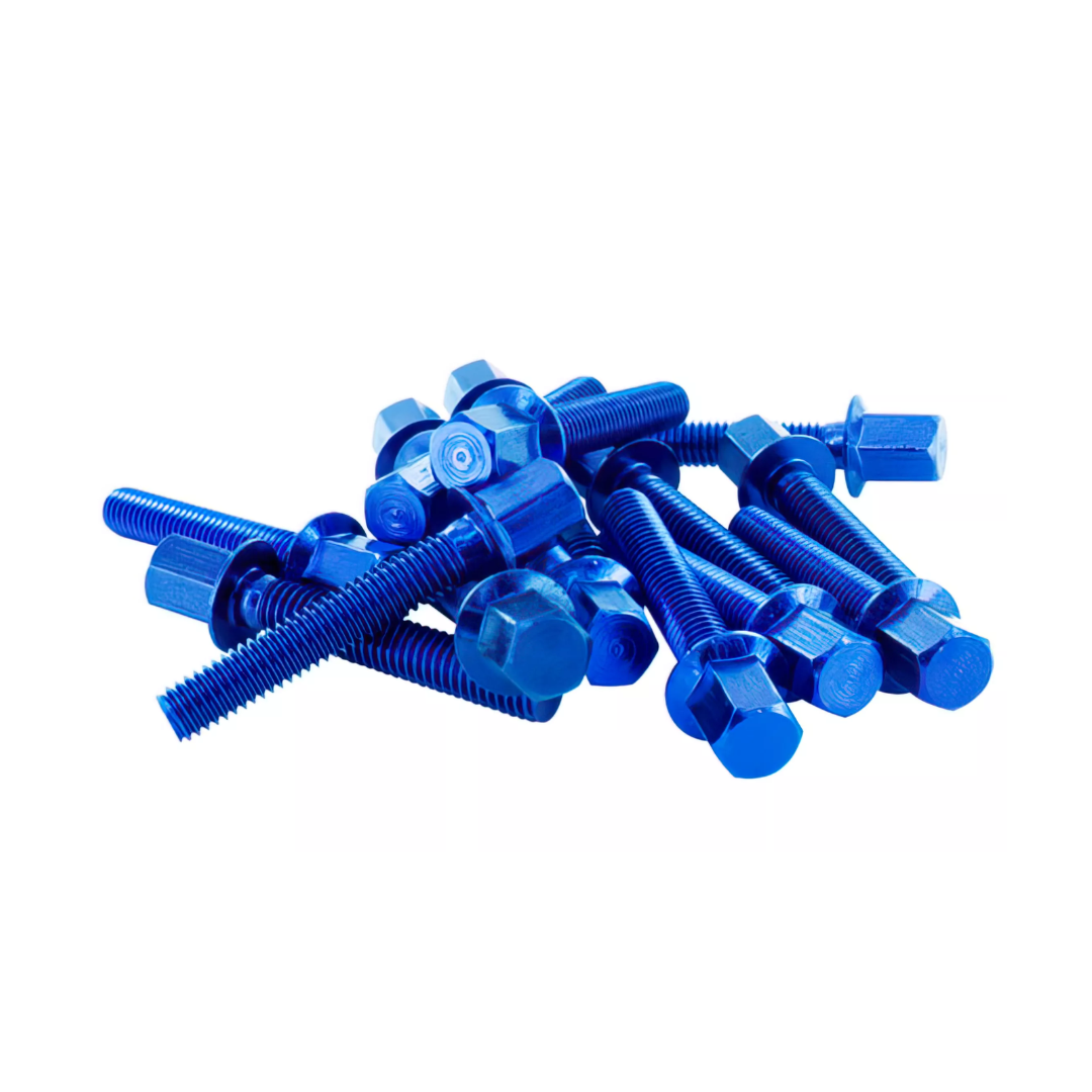 Crankcase bolt set STR8 Blue Piaggio