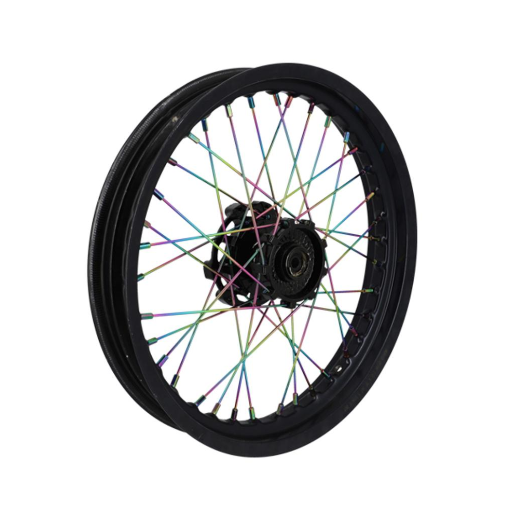 Spaakset Voorwiel Doppler 195MM 36-Delig Neochrome Derbi Senda