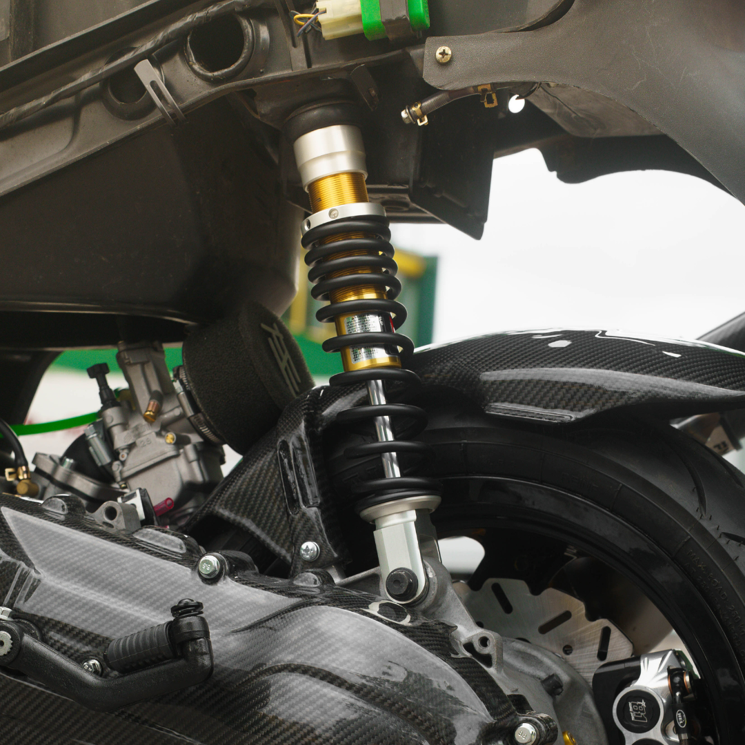 Amortisseur arrière YSS 285mm Gaz E-Series Runner 125-180cc