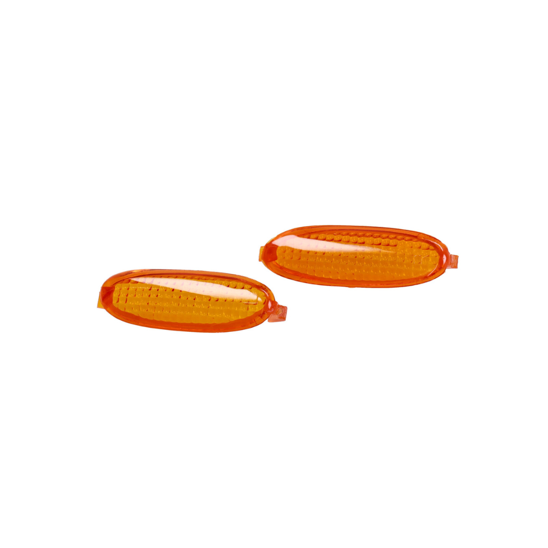 Réflecteurs orange pour capot de guidon Gilera Runner 50-180cc