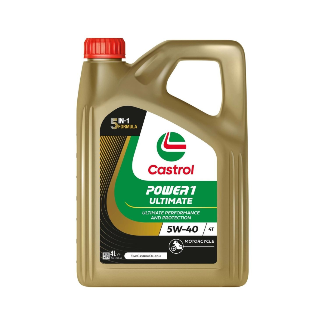 Olio Castrol Power1/RS Racing 5W40 4 Tempi 4 Litri