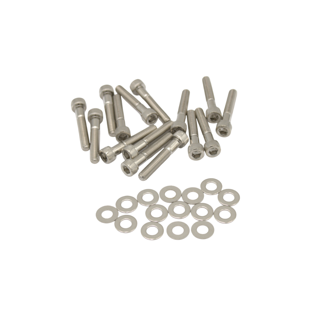 Carterboutset M6x30 Incl Ringen 15 stuks