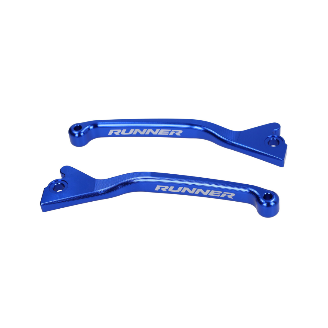 Set de leviers de frein rouges Fast Arrow Pro CNC Double Disque Gilera Runner 50-180cc 2 Temps