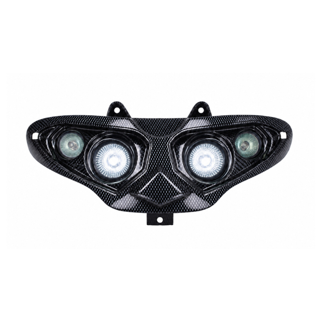 Booskijker Scheinwerfer Halogen Schwarz Gilera Runner 50-180cc