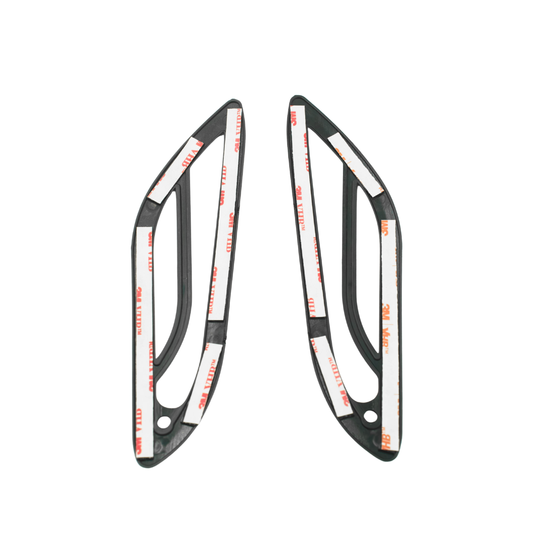 Set griglia indicatori di direzione posteriori Nero opaco Vespa Sprint / Primavera