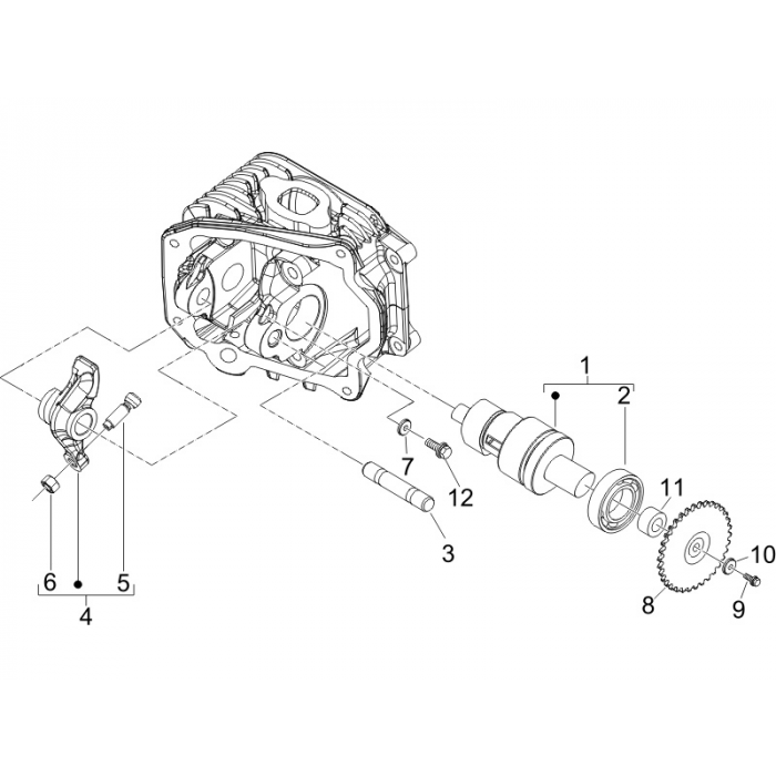 Nokkenas | Zip 50 4T 25 Km/h NOABS E2 2006-2016 (EMEA)