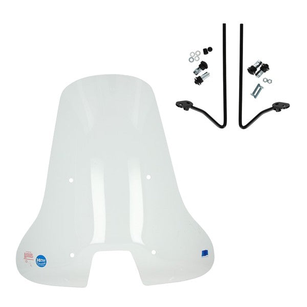 Pare-brise haut transparent pour La Souris Fly / AGM Icon